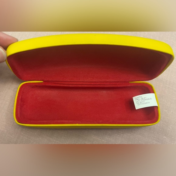 Ray-Ban sunglasses/ glasses hard case | yellow mustard color - Picture 5 of 12